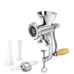 METALTEX JACK-8 3-in-1 Aluminum Silver Mincer with Attachments