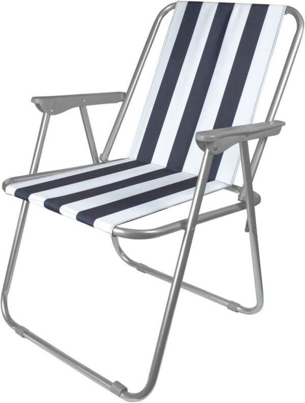 MILESTONE OUTDOOR FOLDING LEISURE BEACH CHAIR