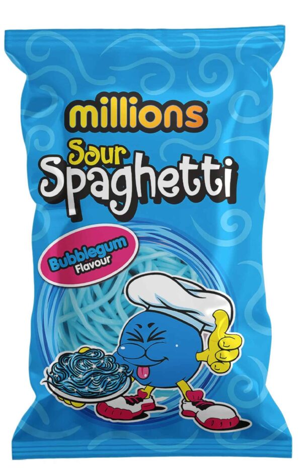 Millions Bubblegum Flavored Spaghetti, 120g