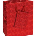 Mini County Holographic Gift Bags - 6.5cm x 10cm x 4cm - Pack of 12