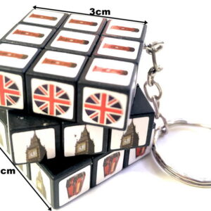 Mini Magic Cube Keyring by London Design