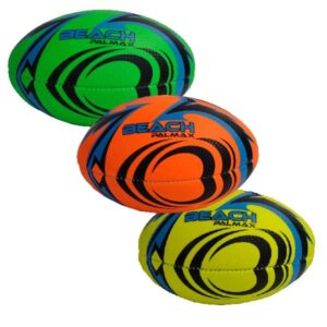 Mini Rugby Ball with Soft Touch - Set of 3 Assorted