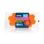 MINKY 2 Non-Scratch Flower Scourers - Anti-Bacterial & Anti-Grease