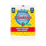 Minky Ultra Absorbent Antibacterial Cloths, Pack of 2