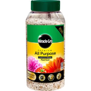 MIRACLE GRO PREMIUM ALL-PURPOSE SLOW-RELEASE PLANT NUTRIENT 900G