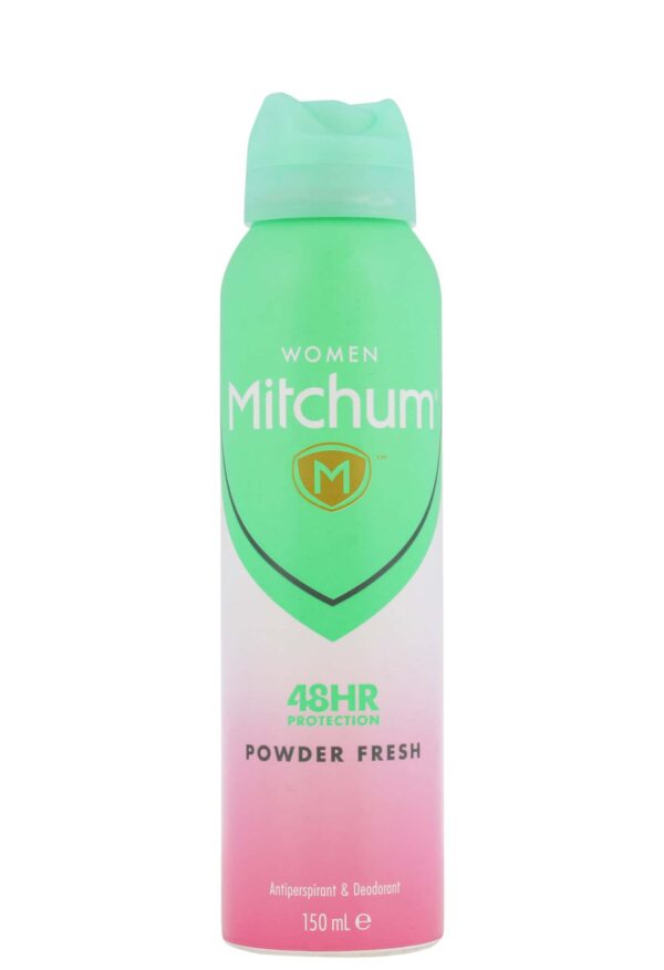 Mitchum Anti-Perspirant Spray for Women, Powder Fresh Scent, 150ml