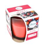 Mixed Berries Scented Glass Jar Candle - 20-Hour Burn Time