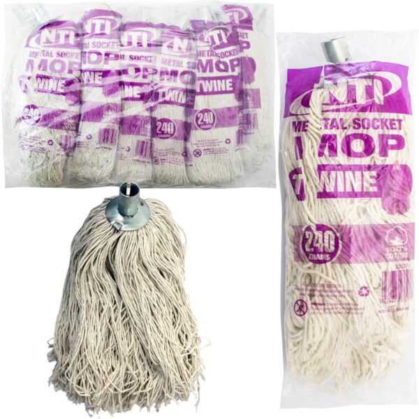 Mop Head PY 14 240g Twine with Metal Socket