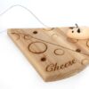 Mouse-Themed Wooden Cheese Board