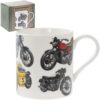 Mug with Classic Motorbike Design