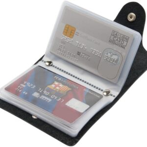 Multi-Color Plastic Credit Card Wallet Holder