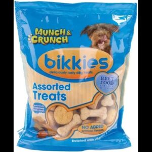 MUNCH & CRUNCH DOG BISCUITS FOOD & TREATS 350G