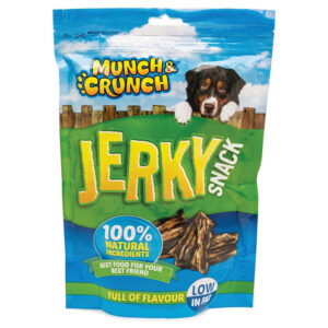 Munch & Crunch Dog Jerkies 100g