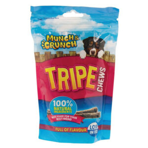 Munch & Crunch Tripe Dog Snack 200g