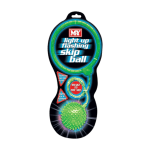 M.Y Flashing Light-Up Skip Ball - Various Designs