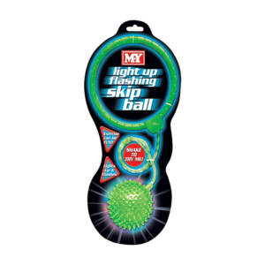 M.Y Flashing Light-Up Skip Ball - Various Designs