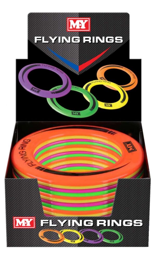 M.Y Flying Ring Set - 4 Assorted Colors CDU