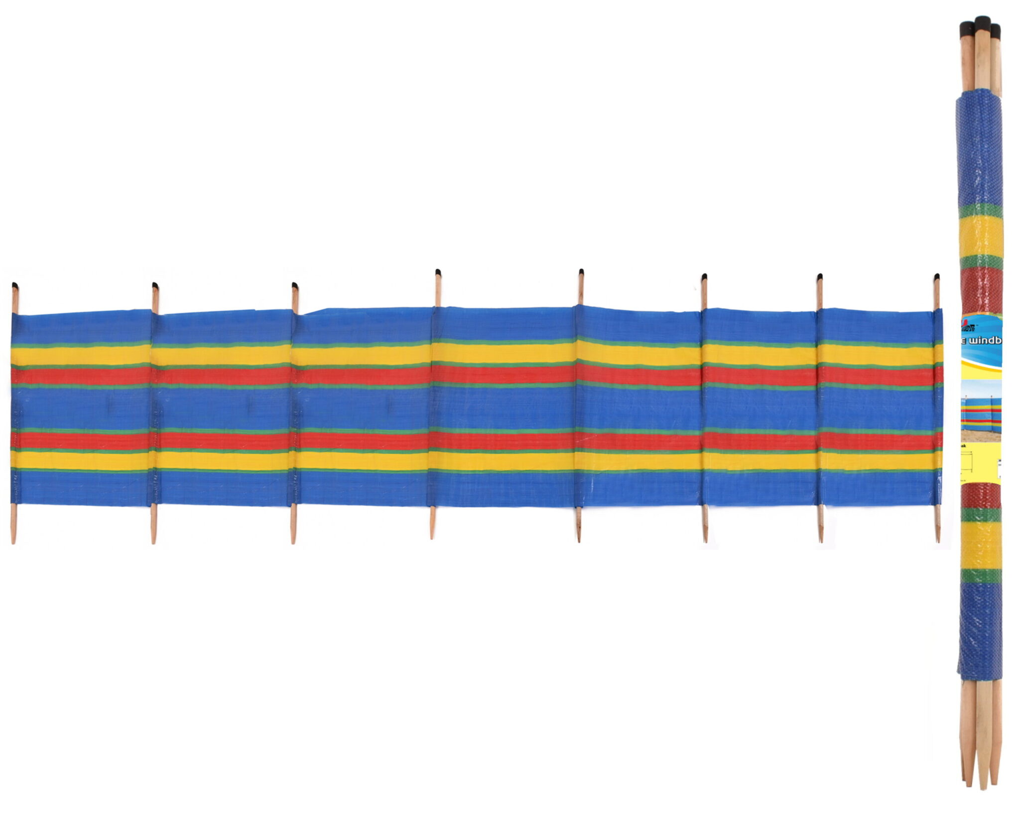 NALU 8-Pole Windbreaker, 145 x 490 cm