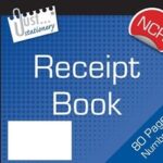 NCR Receipt Book No. 1 - 80 Pages