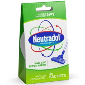 Neutradol Super Fresh Vacuum Deodorizer - Pack of 3 Sachets