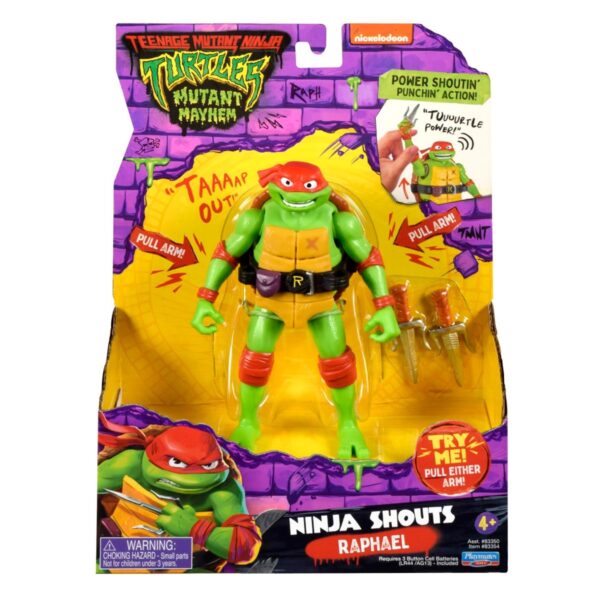 Ninja Shouts Raphael from Teenage Mutant Ninja Turtles Movie