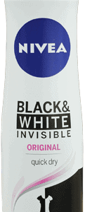 Nivea Women's 150ml Black & White Clear Anti-Perspirant Deodorant