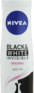 Nivea Women's 150ml Black & White Clear Anti-Perspirant Deodorant