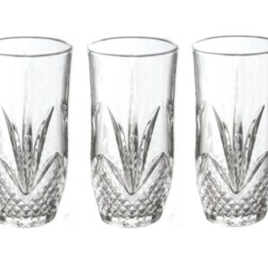 NOVA CHARLIE Set of 3 Glass Tumblers, 280ml