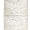 Number 4 White 16-Strand Nylon Cord, 200m Spool