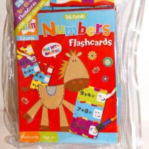 NUMBER FLASH CARDS FOR CHILDREN