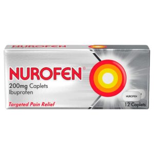 Nurofen 200mg Caplets, Pack of 12