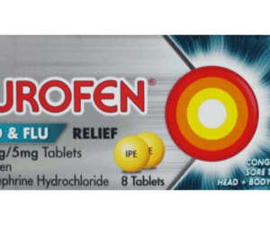 Nurofen Tablets for Cold & Flu Relief, Pack of 8