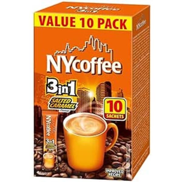 NY Coffee Salted Caramel 10-Pack Case