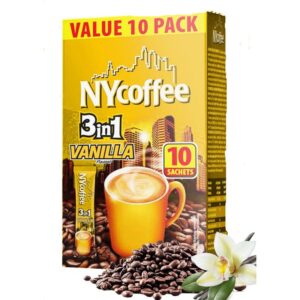 NY Coffee Vanilla 3-in-1, 10-Pack