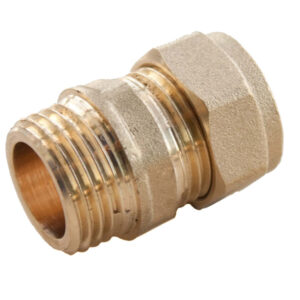 ORACSTAR PF11 15MM X 1/2 MALE COMPRESSION STRAIGHT COUPLER