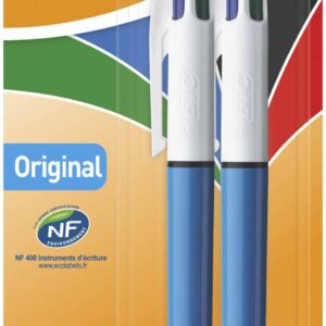 Original Bic 4-Color Pen, Pack of 2