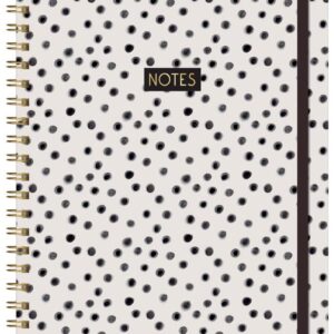 Origins A4 Twin-Wire Notebook with 80 Sheets of 80gsm Paper, Elastic Closure, and Gold Foil Design