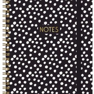 Origins A5 Twin Wire Notebook with 80 Sheets of 80gsm Paper, Elastic Closure, and Gold Foil Display Unit