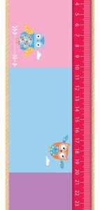 Owl-Themed Sticky Notes with 30cm Ruler