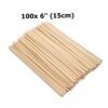 Pack of 100 Bamboo Skewers, 150mm Sate Sticks