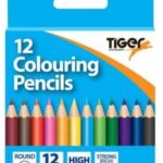 Pack of 12 Half-Length Colored Pencils
