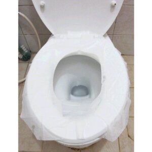 Pack of 15 Single-Use Toilet Seat Covers