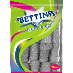 Pack of 16 BETTINA Steel Wool Rolls