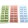 Pack of 2 Ice Cube Trays in Assorted Pastel Colors