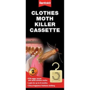 Pack of 2 Rentokill Clothes Moth Killer Cassettes