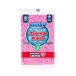Pack of 2 Ultra Thick Minky Sponge Wipes