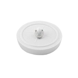 Pack of 2 White Basin Plugs, 38mm