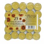 Pack of 25 Citronella Tealights