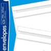 Pack of 25 County C5 White Self-Seal Envelopes