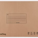 Pack of 25 Large Brown Kraft Mail Bags by County